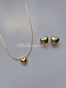 925 Silver Sterling Love Box Chain Necklace