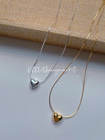 Load image into Gallery viewer, 925 Silver Sterling Love Box Chain Necklace
