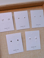 Load image into Gallery viewer, S999 Ball Back Ear Studs/ Pair
