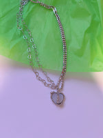 Load image into Gallery viewer, Love Chain Necklace &amp; Ring
