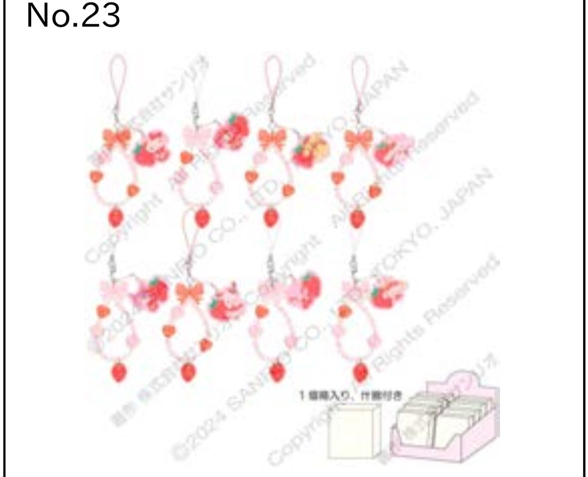 预售 三丽鸥25年3月草莓季系列