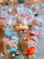 Load image into Gallery viewer, In Stock｜Tan Hello kitty 50th Keychain
