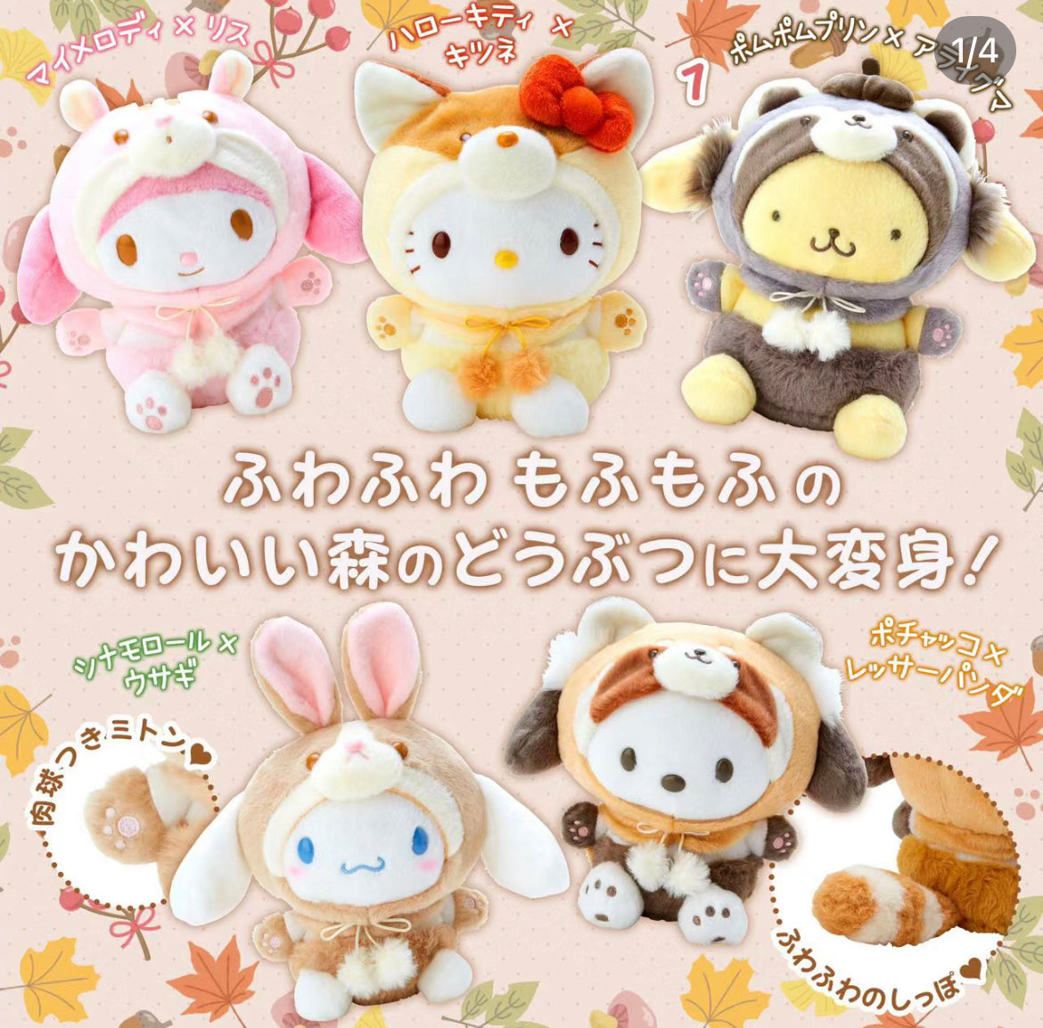 In Stock｜Sanrio Forest collection｜现货 三丽鸥童话森林系列