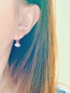 S925 Cherry Zircon Earring / Pair