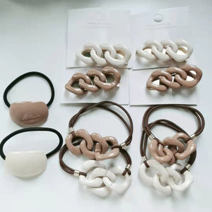 Chain Collection Hair Clips/ Hair Ties
