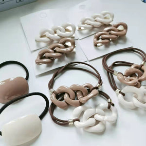 Chain Collection Hair Clips/ Hair Ties