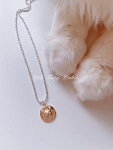 Cat Coin Gold/ Silver Necklace