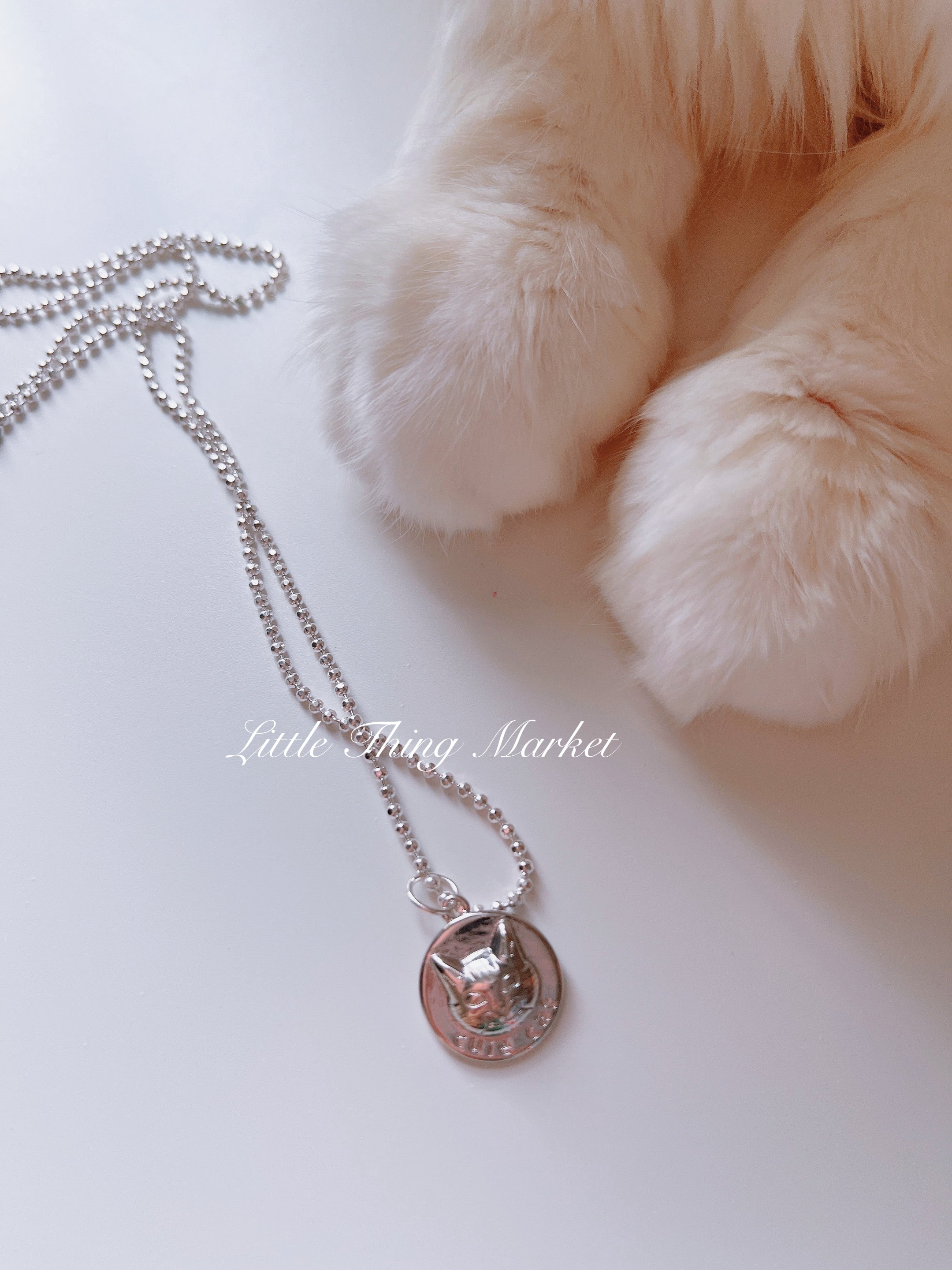 Cat Coin Gold/ Silver Necklace