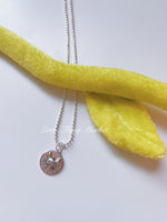 Load image into Gallery viewer, Cat Coin Gold/ Silver Necklace
