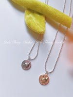 Load image into Gallery viewer, Cat Coin Gold/ Silver Necklace
