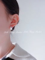 Load image into Gallery viewer, Marin Love Zircon Gold &amp; Silver Hoop Earring/ Pair
