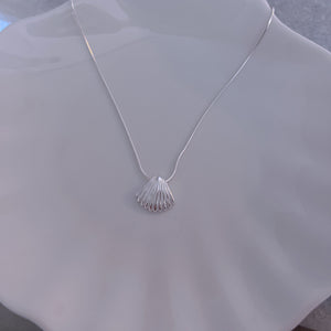 S925 Shell Necklace & Earring