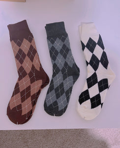 Lozenge Socks