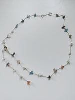 Load image into Gallery viewer, Opal Crystal Color Stones Necklace
