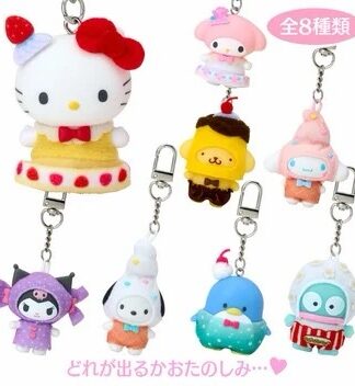 三丽鸥甜品🍧钥匙扣盲盒（随机一个）