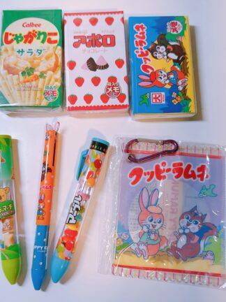 In Stock 现货｜昭和小动物便签/ 笔/ pvc