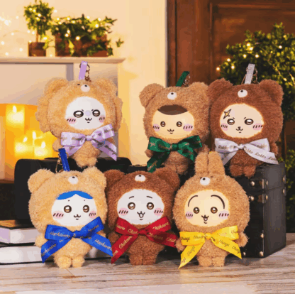 Pre order ｜Chiikawa Kiramekko Teddy Bear 挂件盲盒 随机一个 11月发货