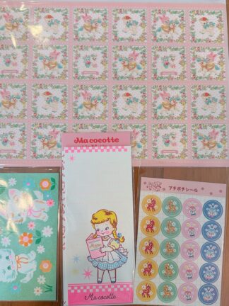 In Stock ｜Macoco复古小动物手帐素材 文具