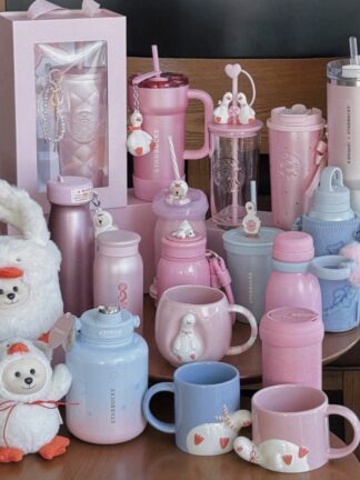 Pre order | 星巴克情人节噗噗鸭系列