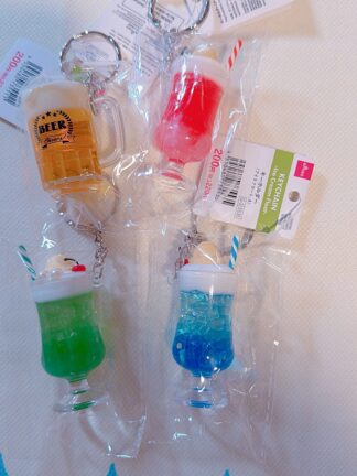 In Stock ｜ 日本饮品食玩钥匙扣