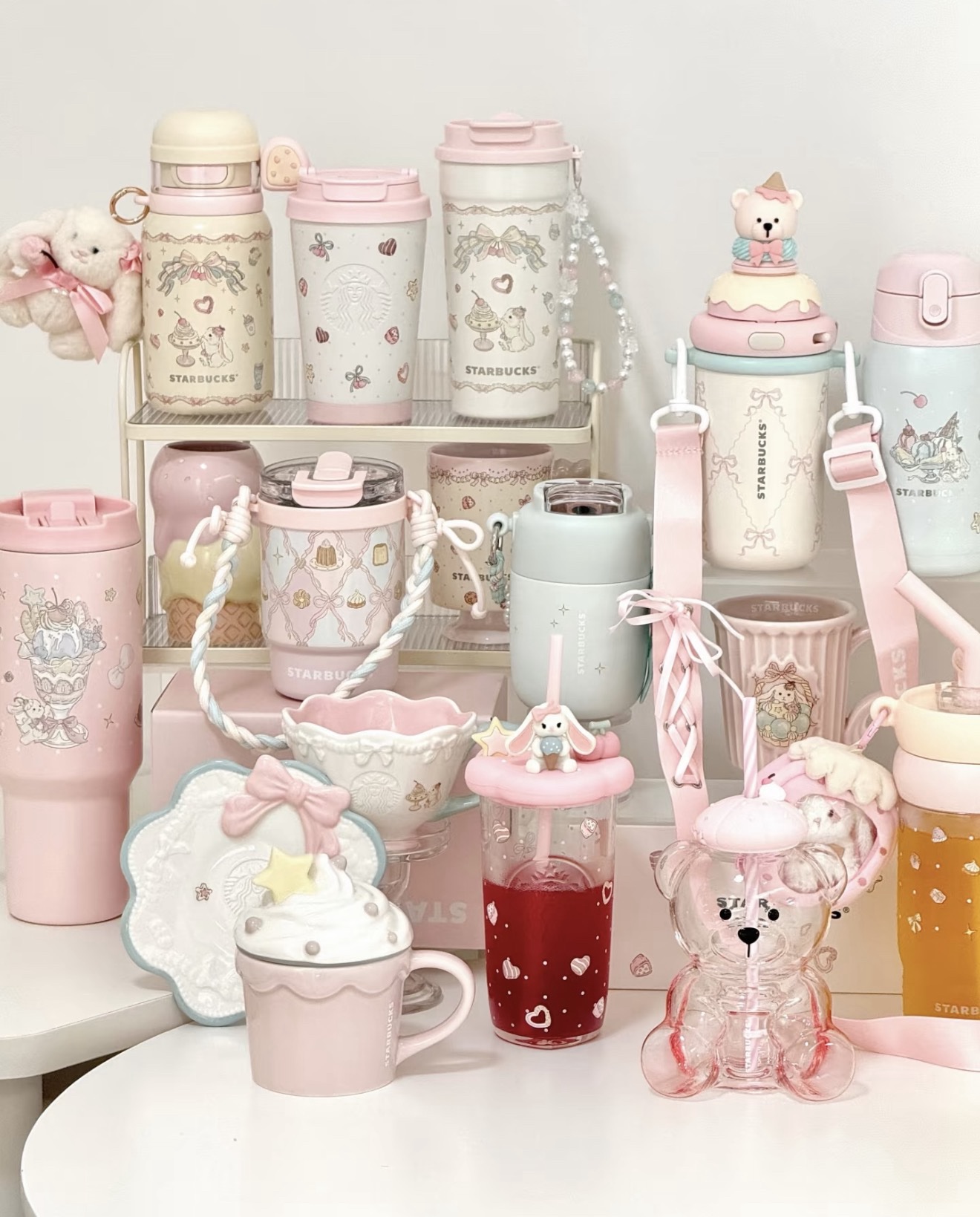 Pre order |星巴克夏日小兔甜品派系列