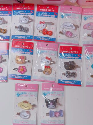 In Stock ｜三丽鸥透明立体刘海夹